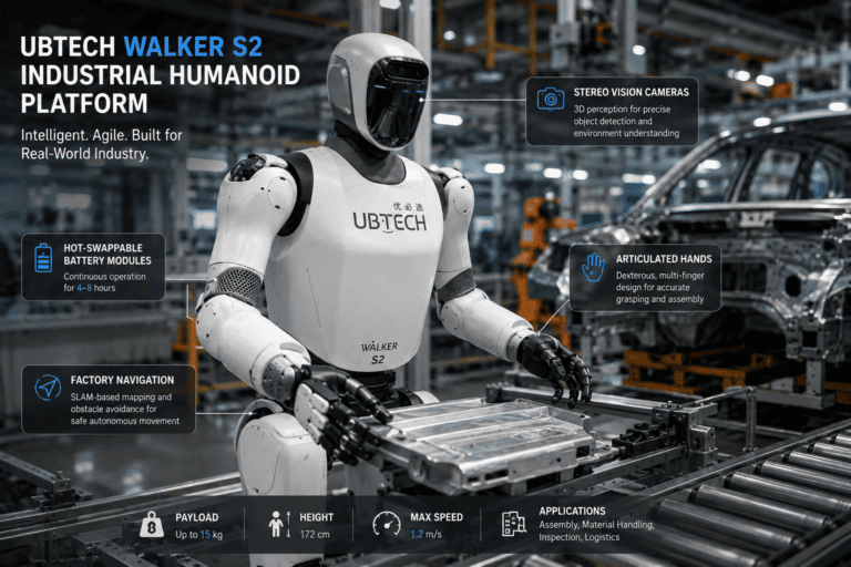UBTECH Humanoid Robot Analysis: Features and How It Works