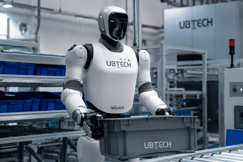 UBTECH Humanoid Robot Analysis: Features and How It Works UBTECH Walker industrial humanoid platform