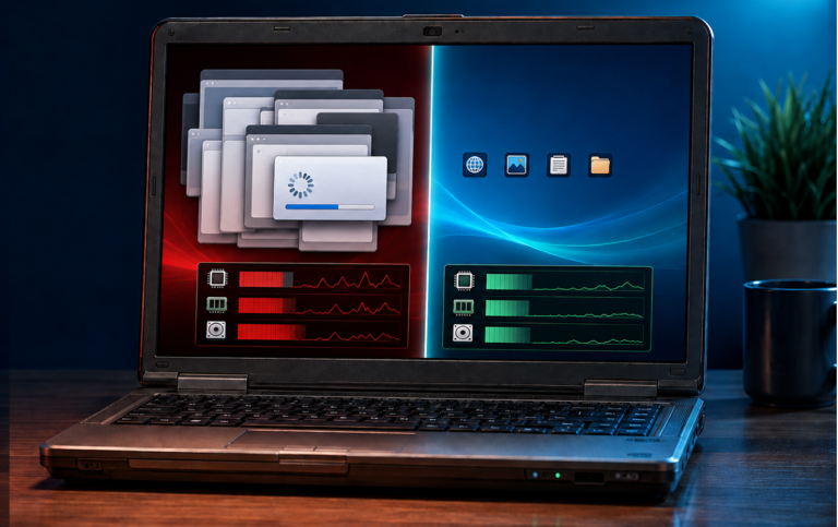 How to Choose Lightweight Software for an Old Windows PC