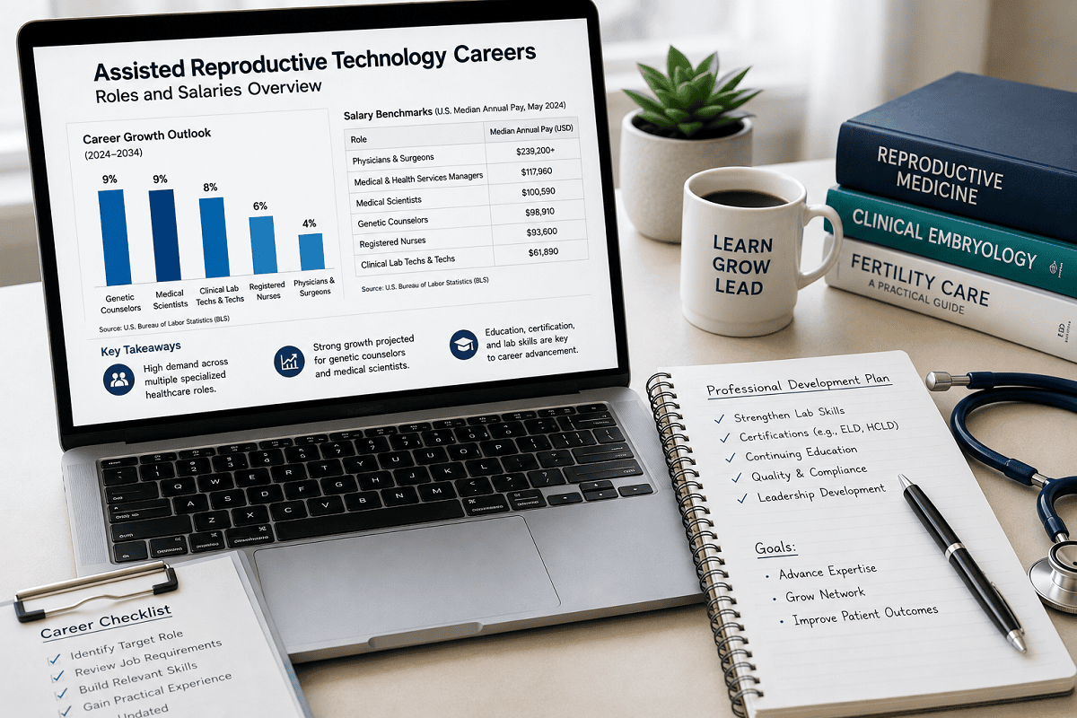 Assisted Reproductive Technology Jobs: Roles and Salaries Assisted Reproductive Technology Jobs: Roles and Salaries