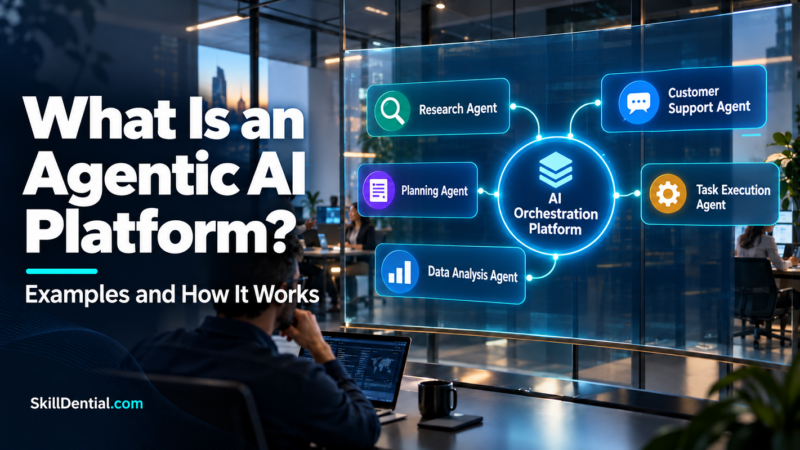 What Is an Agentic AI Platform? Examples and How It Works What Is an Agentic AI Platform? Examples and How It Works