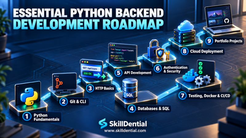 Essential Python Backend Development Roadmap for Beginners Essential Python Backend Development Roadmap for Beginners