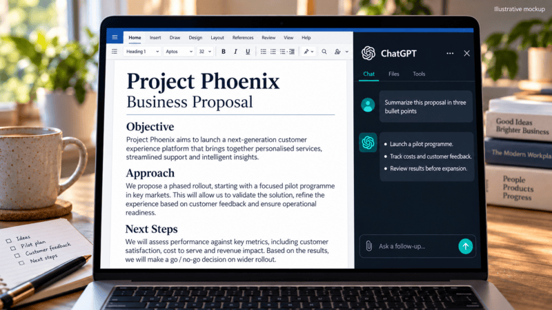 How to Use ChatGPT in Microsoft Word: A Beginner’s Guide