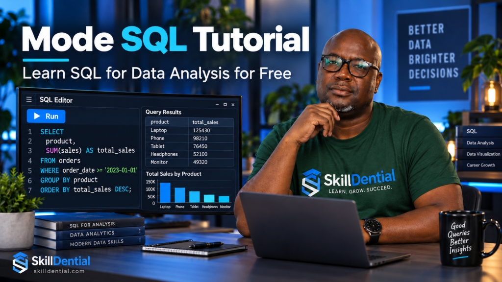 Mode SQL Tutorial: Learn SQL for Data Analysis for Free Mode SQL Tutorial: Learn SQL for Data Analysis for Free