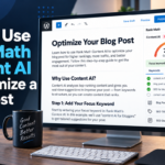 How to Use Rank Math Content AI to Optimize a Blog Post