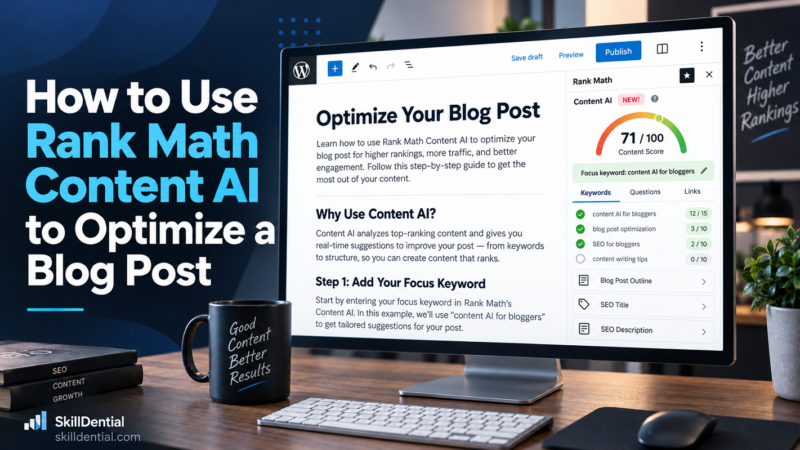 How to Use Rank Math Content AI to Optimize a Blog Post How to Use Rank Math Content AI to Optimize a Blog Post