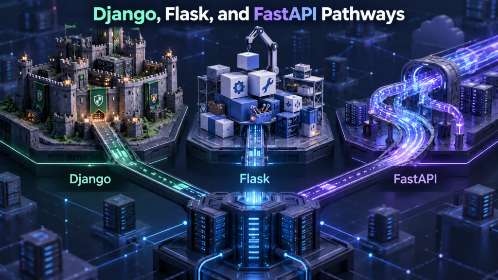3 Python Frameworks Compared: Django vs Flask vs FastAPI 3 Python Frameworks Compared: Django vs Flask vs FastAPI