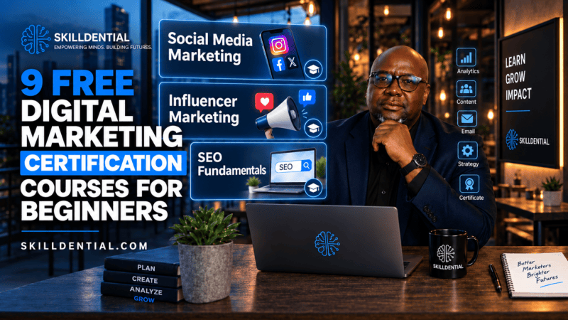 9 Free Digital Marketing Certification Courses for Beginners