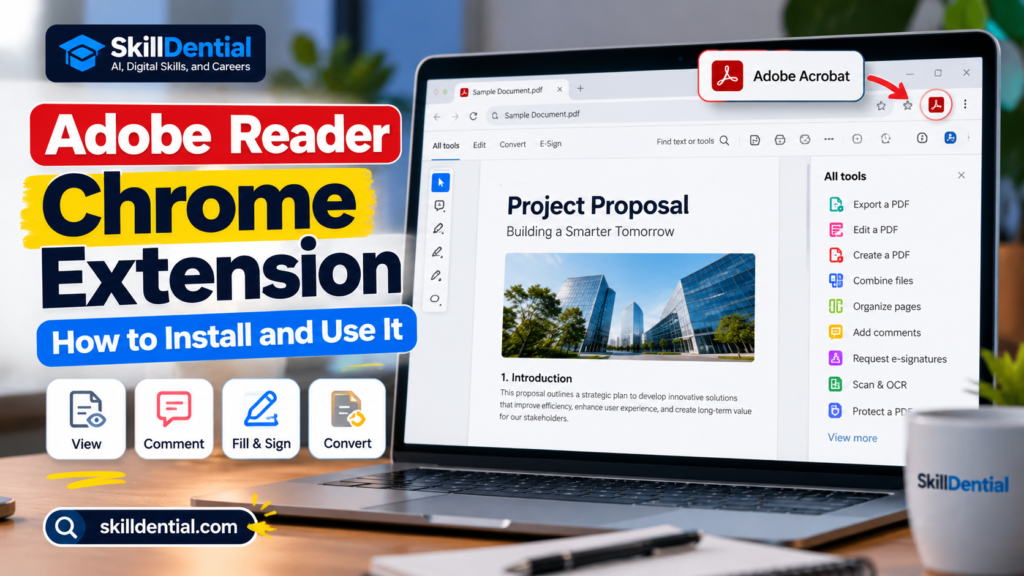 Adobe Reader Chrome Extension: How to Install and Use It