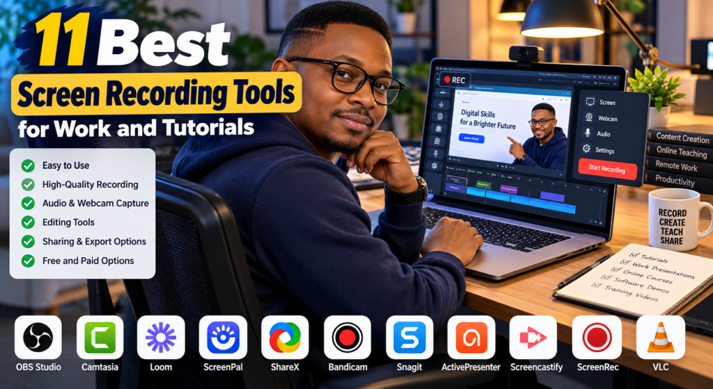11 Best Screen Recording Tools for Work and Tutorials 11 Best Screen Recording Tools for Work and Tutorials