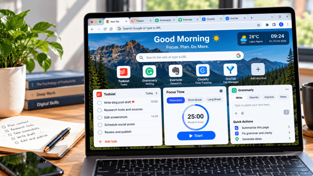 Best Productivity Chrome Extensions to Work Smarter