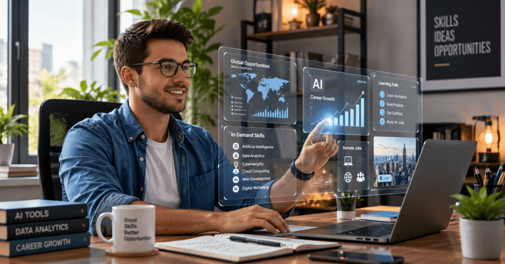 Best Digital Skills to Learn for Career Growth in the USA Best Digital Skills to Learn for Career Growth in the USA