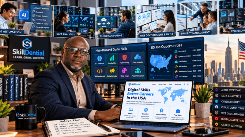 Best Digital Skills to Learn for Career Growth in the USA