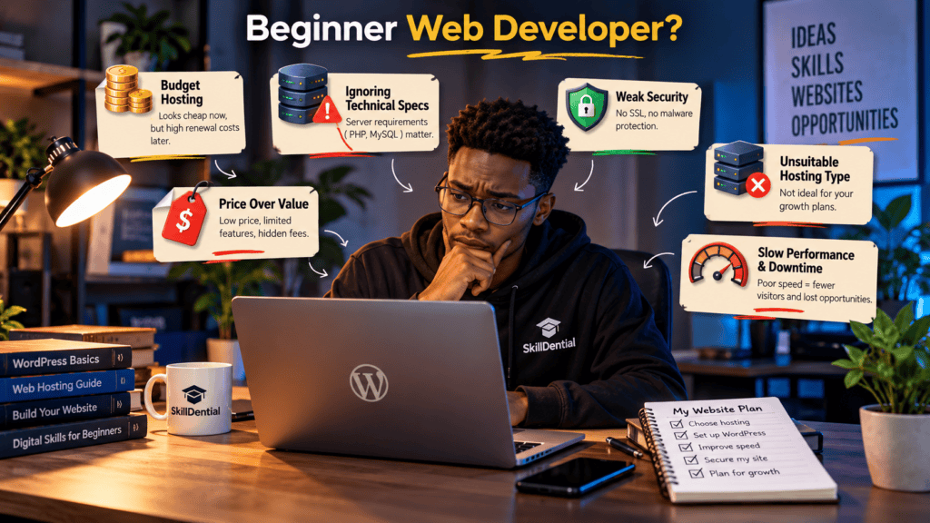 WordPress Hosting Mistakes Beginners Should Avoid WordPress Hosting Mistakes Beginners Should Avoid