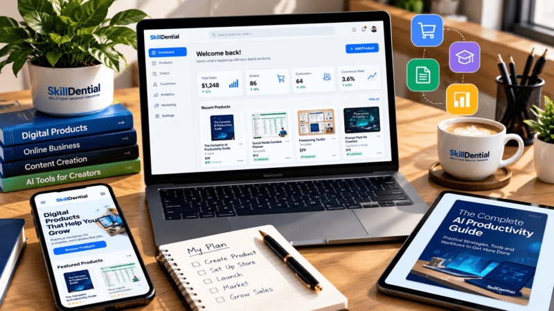 How to Sell Digital Products Online: Step-by-Step Guide