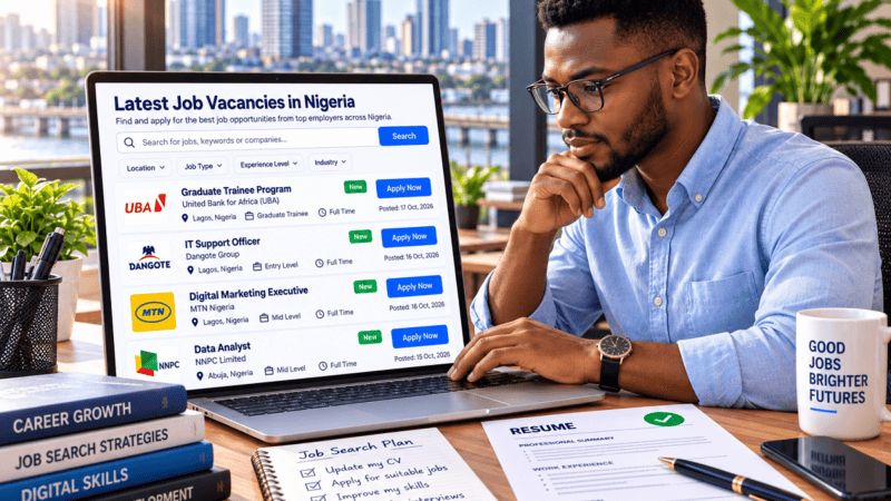 Latest Job Vacancies in Nigeria: How to Qualify and Apply Latest Job Vacancies in Nigeria: How to Qualify and Apply