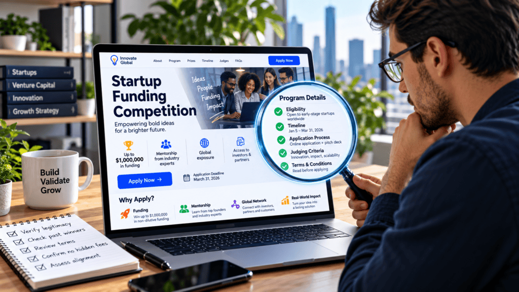 How to Verify a Startup Funding Competition Before Applying How to Verify a Startup Funding Competition Before Applying