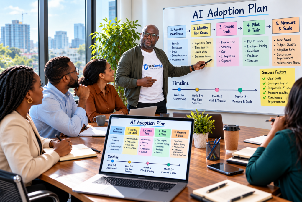 How to Create an AI Adoption Plan for a Non-Technical Team How to Create an AI Adoption Plan for a Non-Technical Team