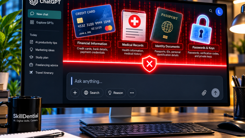 AI Privacy: 7 Things You Should Never Ask ChatGPT to Find AI Privacy: 7 Things You Should Never Ask ChatGPT to Find